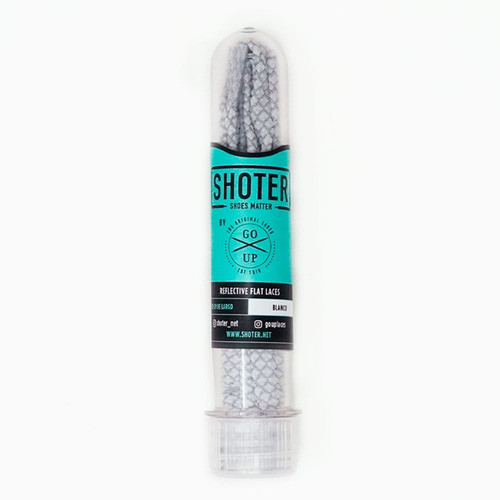 Cordones Shoter Flat Reflective 8029 Grid 0