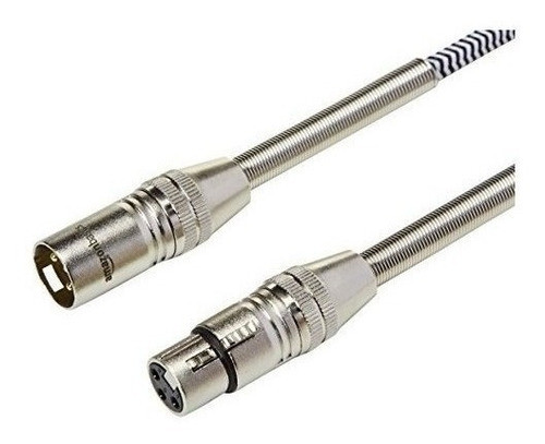 Amazonbasics Cable De Micrófono Xlr Trenzado 0