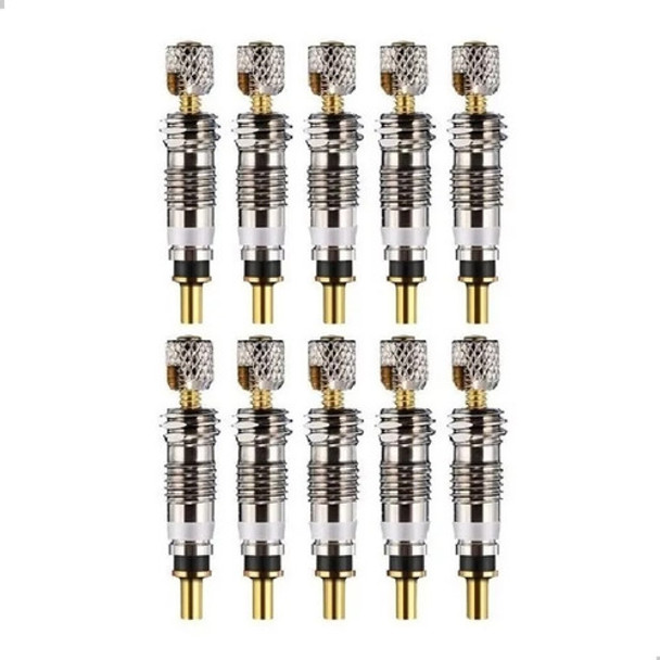 10 Núcleo Válvula Bico Presta Camara E Tubeless Roda Bike 0 10 Núcleo Válvula Bico Presta Camara E Tubeless Roda Bike 0