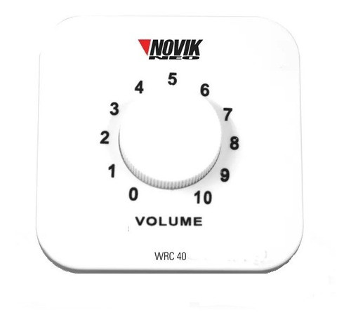 Control Volumen Instalacion Parlantes Novik Wrc-40  101db 0