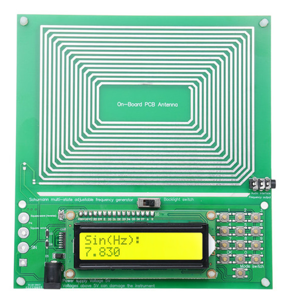 Gerador De Pulso De Baixa Frequência 5v Wave Dc Schumann Gen 0