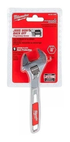 48 22-7406 Llave Ajustable De 6 Milwaukee - Llave Francesa 0