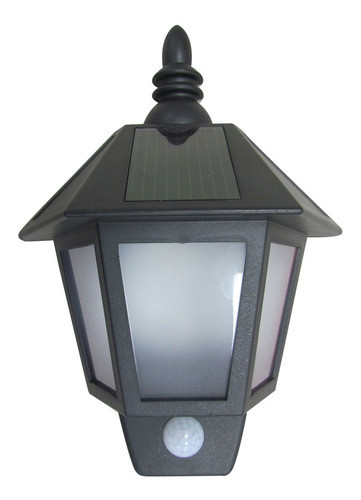 Farol Solar Led De Pared - Lampara Luz Foco Recargable 0