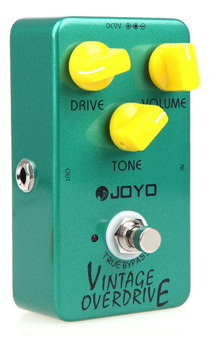 Guitarra Effect Pedal Bypass Vintage Joyo Overdrive True 0