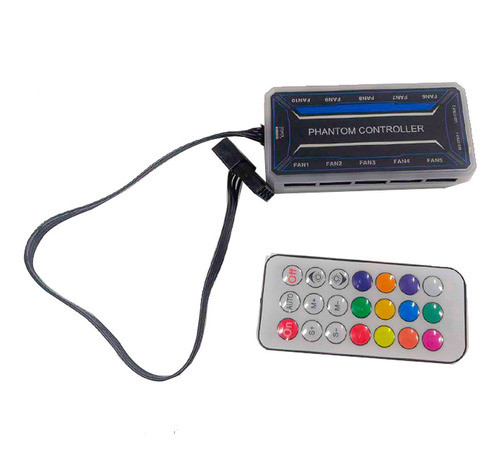 Controlador Para Turbinas Y/o Coolers Led Rgb 12v 0