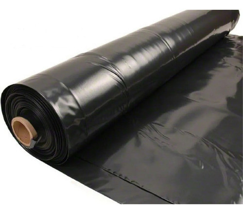 Nylon Negro 200 Micrones 4 Mts X 50 Mts 0
