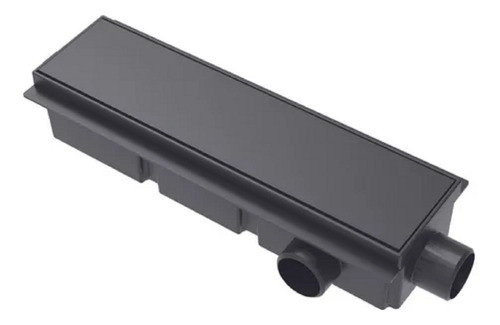 Desagüe Negro Lineal Encastrable Pleno 30 Cm Ideal 12120 0