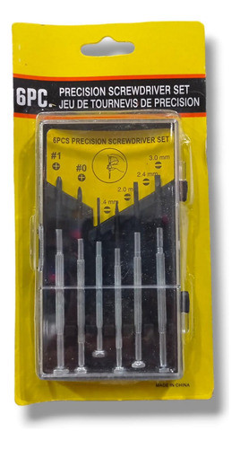 Set Destornillador X6 Pcs 0