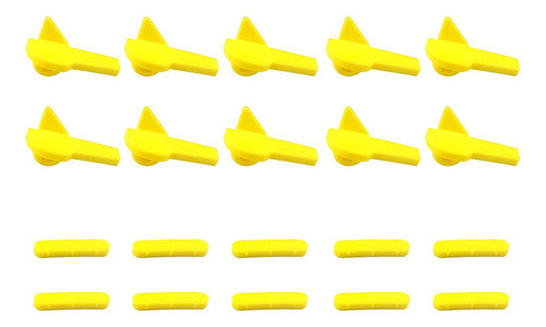 Lotes 10 57mm Amarelo Grelhado Protetor De Pneu Trocador De 0