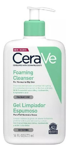 Cerave Limpiador En Gel 473ml 0