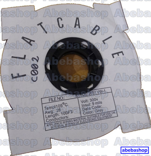 Cable Plano 10 Vias 30 Metros Flat Hilos Pines Conductores 0