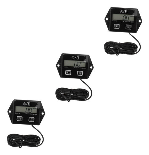 Reloj Cuenta Horas Tacometro Digital Motos 0