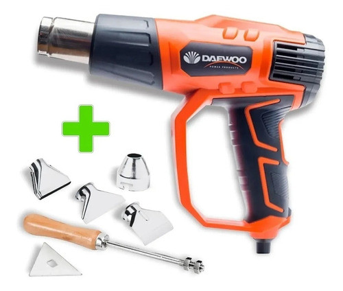 Pistola De Calor 2000w Daewoo Aire Caliente 2 Temp 350-550ºc 0