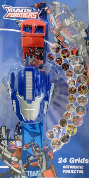 Reloj Infantil Juguete Proyector De Imágenes Transformers 0