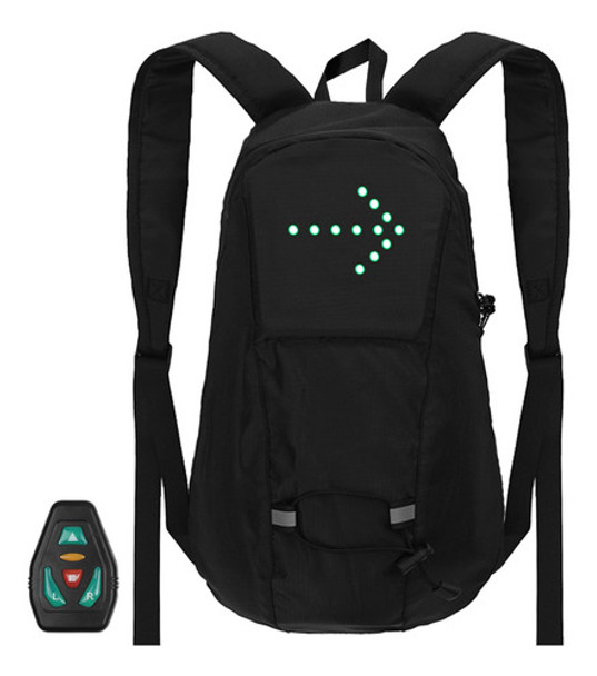 Bike Pack Direction Bicycle Turn Bag Mochila Impermeável Led 0 Bike Pack Direction Bicycle Turn Bag Mochila Impermeável Led 0