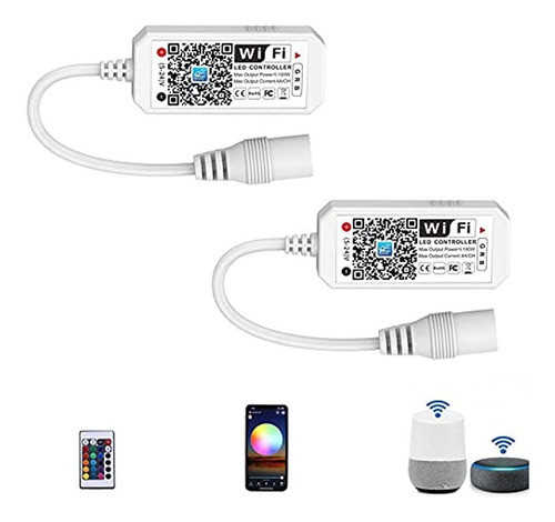 Paquete De 2 Controladores Inalámbricos Wifi Inteligentes, C 0