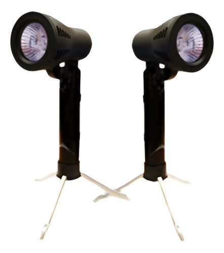 2 Luces De Mesa Fijadas Para La Fotografía Foto Caja Cube St 0