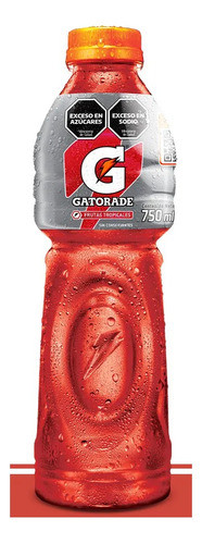 Bebida Isotónica Gatorade Frutas Tropicales 750ml 0