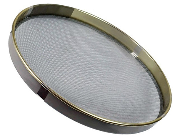 Peneira Galvanizada Com Tela Trançada Para Fubá - 30cm 0