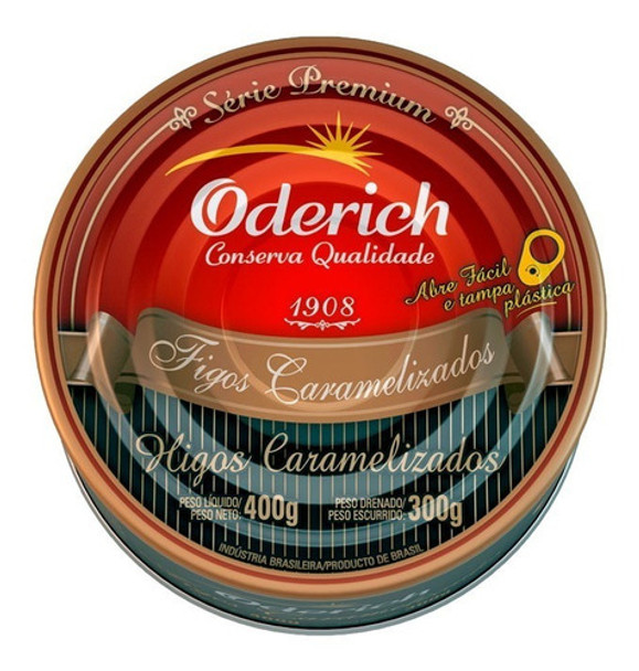 Figos Caramelizados Premium 300g - Oderich 0