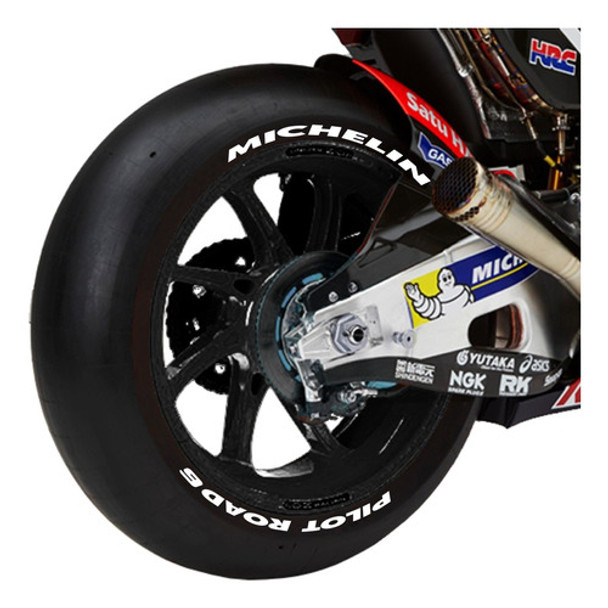 Adesivo De Pneu Moto - Michelin + Pilot Road 6 0