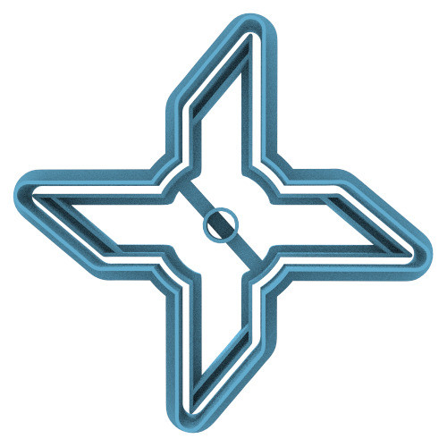 4017 Estrella Ninja Cortante Para Galletas 0