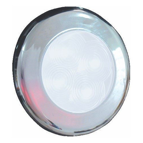 Luz Interior Aro Cromado 0