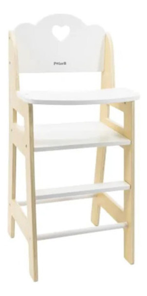 Silla De Muñecas De Madera Para Niños - Polar B 0