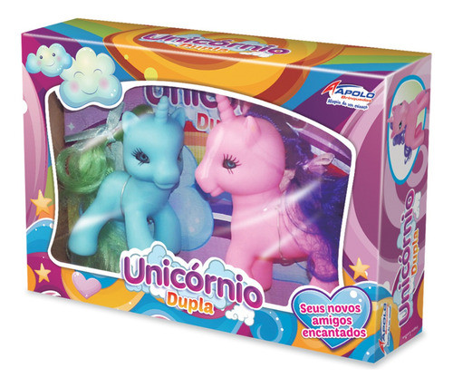 Dupla De Unicórnios Sortidos - Apolo Brinquedos Oferta 0