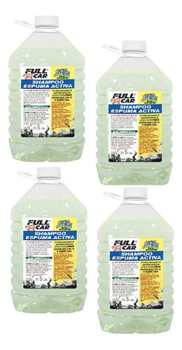 Shampoo Full Car Espuma Acitva Fullcar Neutro Detailing Auto 0