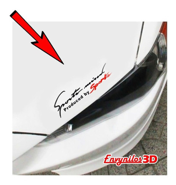 Vinilo Calcomanía Sport Mind Europea Ultimo Racing Tuning 0