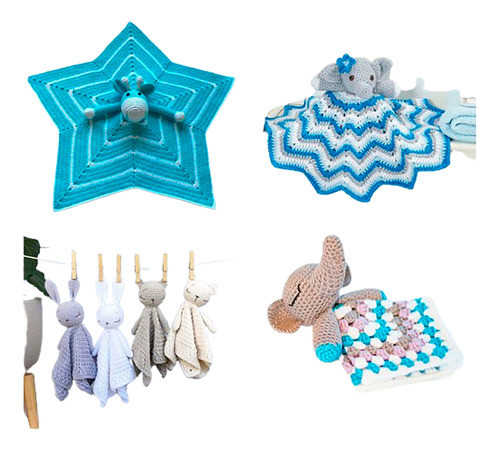 Tutoriales Patrones Mantas De Apego Bebe Amigurumi Crochet 0