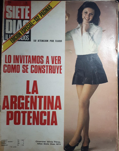 Siete Dias 1974 Lapaco Argentina Potencia Barbieri Villarino 0