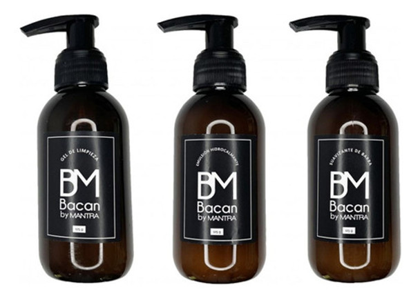 Kit Barberia Bacan By Mantra X 3 Unidades 0 Kit Barberia Bacan By Mantra X 3 Unidades 0