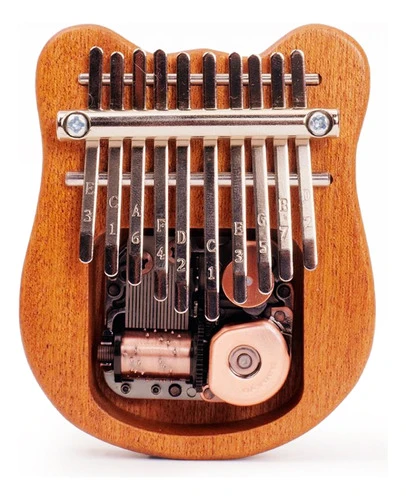 Teclado Thumb Teclado Cartoon Thumb Kalimba Kalimba Mini Par 0