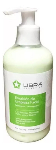 Emulsión Limpieza Facial Descongestivo Libra Cosmética 500gr 0