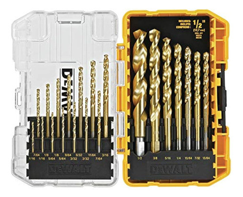 Juego De Brocas De Titanio Dewalt, 21 Piezas (dw1342) 0