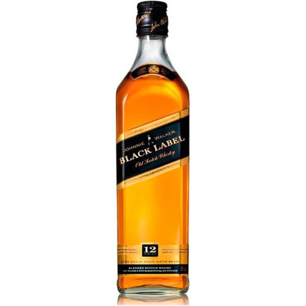 Whisky Johnnie Walker Black Label Etiqueta Negra 1 L. 0