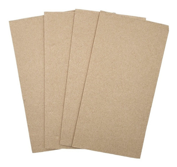 Servilleta F Duni Soft 1/8  Rect Kraft 11x20 20u 0