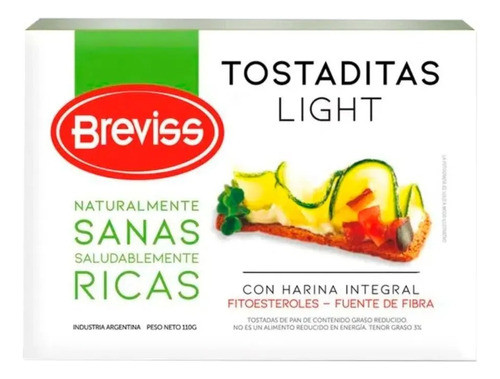 Tostaditas Clásicas Light Breviss 110gr 0