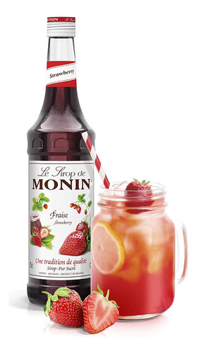 Xarope Francês Monin Morango 700ml 0