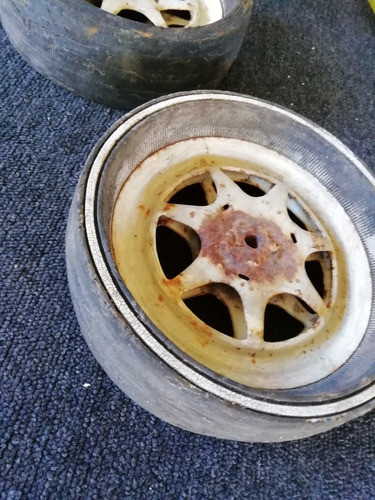 Ruedas Antiguas De Autito A Pedal 0