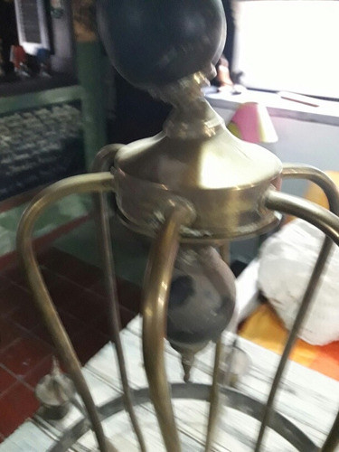 Araña De Techo .todo Bronce 0