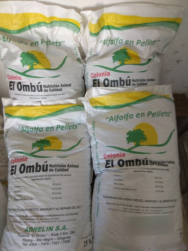 Alfalfa En Pellets X 25 Kg 0