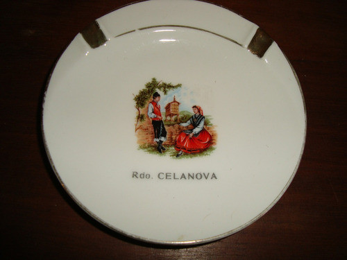 Cenicero De Porcelana- De Celanova 0