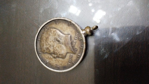 Medallón Colgante Medio Dolar 1968 0