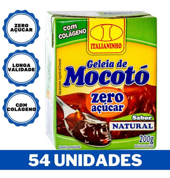 54 Geleias De Mocotó Zero Açúcar Italianinho 200g Colágeno 0