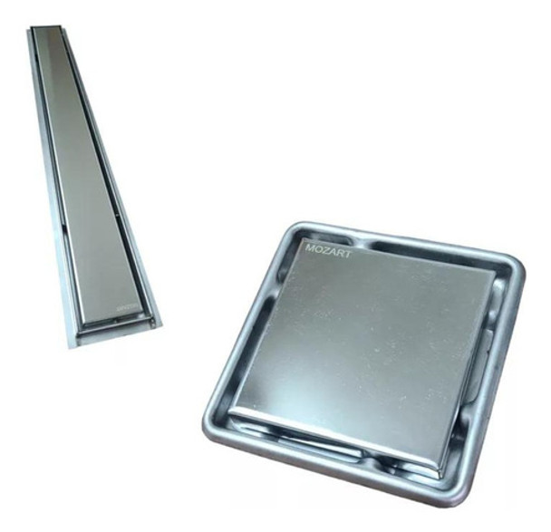 Combo Rejillas Mozart Lineal 70x10 Cuadrada 10x10 Mozart 0