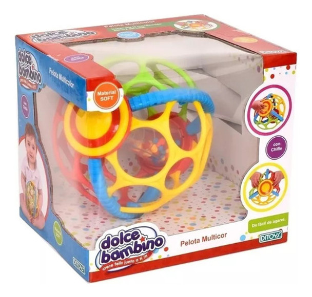 Pelota Ditoys Dolce Bambino Multicolor 0