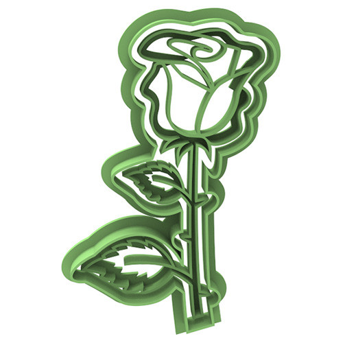 1572 Rosa Cortante Para Galletas 0